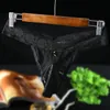 Underpants Men Lace Thong Men's Transarent Brief Sexy Underwear Tanga Hombre Penis Pouch Panties G-String Man Erotic Lingerie Underpants