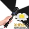 Super Bright 90 Самые мощные светодиодные Torch 902 Тактические фонарики Zoom USB перезаряжают 18650 охотничий фонарь7632806