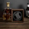 Одиночная автоматическая меггер Watch Winder Wood Housing Aroma Watch Box для домашнего магазина оптом 13 см 220719