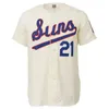 Xflsp gliamitness Jacksonville Suns 1966 Dom koszulka koszulka niestandardowa mężczyzn Kobiet Młodzieżowe koszulki baseballowe