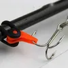 10pcs Fishing Rod Hook Cihaz Keeper Caz Vib Kaşık Yem Tiz Tutucu Hang Hooks Sabit Balıkçılık Takım Aksesuarları