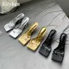 Eilyken Fashion Women Sandals Тонкая низкая каблука