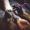 Hand Poke and Stick Tattoo Kit Pen Clean Safe Machine Outil de bricolage pour fournitures 220617