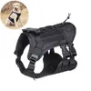 Dog Collars & Leashes Military Tactical Big Harness Oxford Cloth Vest Harnesses For Medium Large Labrador German Shepherd Outdoor Chest Stra