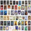 220 -stijl Tarot Cards Game Oracle Golden Art Nouveau The Green Witch Universal Celtic Thelema Steampunk Tarots Board Deck Games Groothandel DHL