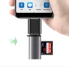 Typ C do USB Adapter 3.0 USB-C 3.1 Mężczyzna OTG Konwerter złącza danych dla Samsung iPhone 8 Pin