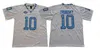 Nik1 NCAA NDSU Bison College 11 Carson Wentz Jersey Uomo North Carolina Tar Heels Calcio 10 Mitchell Trubisky Maglie UNC Nero Blu Bianco Verde