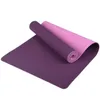 Haute qualité femmes filles tapis de yoga nature coureur TPE anti-dérapant pilates tapis chaud portable pliable en plein air entraînement à domicile gym fitness fournitures tapis équipement