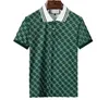 Luxury italiensk T -skjorta Designer Polo Shirt High Street broderad strumpebälte Bee Print Clothing Men's Polos326f