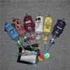 Glass Nectar set for Smoking Hookahs with 14mm Metal Nails Quartz Tips Keck Clip Reclaimer Nector Kit wax dabber tools