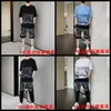 Tracksuits voor heren Summer Jeugd shorts Set Leisure Sports Cool Matching Clothing Trend Short Sleeve heren t-shirt setmen's