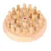 Kids Wooden Memory Match Stick Chess Game Fun Block Board Game Educational Color Colortivity Toy for Children 220706