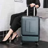 Yaratıcı Yeni Seyahat Bavul Haddeleme Bagaj Tekerlek Arabası Kılıfı Kadın Moda Kutusu Erkekler Dizüstü Bilgisayar Çantası ile Valiler '' CARE ONS J220708 J220708