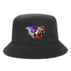 Basker anime final fantasy hink hatt tonåring utomhus fiskare hattar sommar hip hop cap unisex streetwear capsberets oliv22