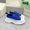 Top designer casual schoenen Tread Slick sneaker met veters triple zwart lichtroze rood koningswit platform canvas sneakers luxe lage dames outdoor trainers