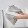 Luxe Designer Witte Schoenen voor Vrouwen Merk Ontwerp Witte Chunky Sneaker Vrouwelijke Vulcaniseer Shose Zapatillas Deporte Nieuwe 35-45