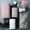 AHSNME 100% cotton luxury small pink gray childrens Super absorbent nonlinting free custom Towel 220616