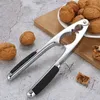 Other Kitchen Tools Zinc Alloy Multifunctional Nutcracker Plier Walnut Clip Almond Pecan Nut Cracker Fruit Hard Shell Remover Opener Hazelnut Filbert Tool ZL1001