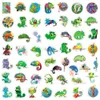 50PCS Adesivi per auto fai-da-te Graffiti geco animale Per skateboard Bambino Scrapbooking Astuccio per matite Diario Telefono Laptop Planner Decorazione Libro Album Giocattoli per bambini Decalcomanie