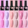 NXY Nail Gel 7 5ml Nude Pink Polish Soak Off Uv Led Semi Permanent Varnishes All for Manicure s Art Design 0328