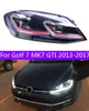 2 PCS Car Lights Parts For Golf 7 MK7 GTI 20 13-20 17 7.5 Type Head lamps LED Headlight LED Dual Projector FACELIFT