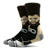 Men's Socks Occupation Wrestling Funny Men Hip Hop Personality Anime Cartoon Fashion Skarpety High Quality Sewing Pattern SocksMen's