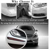 Interior Decorations Pcs Car Bumper Protection Sticker Front Rear Edge Corner Guard Scratch Protectior Strip For SUV MPV CarInterior