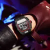 Herrenuhr Top-Marke Luxus Digner Tonneau Chronograph Quarzuhr Sport Wasserdicht Leuchtende Armbanduhr für Busins Männer