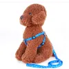 Epacket Dog Harness Trelas Nylon Impresso Ajustável Pet Collar Filhote de Cachorro Gato Animais Acessórios Colar Corda Tie6587888