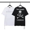 Men's T-Shirts Summer Style Mastermind World Hole T-Shirt Quality Oversized Skull Print Tee Tops MMJ Men Women Short Sleeve Teemen's