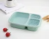 3 rooster tarwe stro lunchbox magnetron bento doos kwaliteit gezondheid natuurlijke student draagbaar voedsel opbergdoos