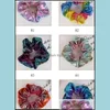 Haarschmuck Werkzeuge Produkte Neue Damen Veet Elastic Scrunchie Scrunchy Haarbänder Kopfband Pferdeschwanzhalter Mittlere Größe Drop Lieferung 20