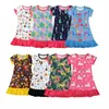 Mädchen Kleider Kinder Pyjama Kleid Lässig Sommer Kurzarm Nachthemd 3D Druck Kleinkind Mädchen Kleidung Nachthemd Bequeme Nachtwäsche