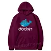 Sudaderas con capucha para hombre, sudaderas Geek para hombre, sudadera Docker, Linux, Javascript, desarrollador de programación de computadora, programador con capucha, codificación Co