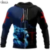 Mannen Hoodies Sweatshirts Est Christian Jesus Katholieke Casual Rits Mannen Vrouwen 3D Print Mode Harajuku Tops Drop