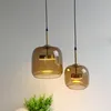 Nordisk designer hängslampor modern glas matsal ljuskrona enkel bar bänk vardagsrum sovrum sovrum lampa