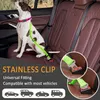 Reflective elastic dog Leashes chain haulage rope pet car seat belt LK0026