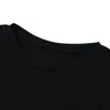 Tanques de mujeres Camis Fashion Fashion Camiseta de manga corta Camiseta con cordón