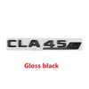 CLA 45S Trunk Emblem Badge Stikcer Letters för Mercedes W117 X117 C117 CLA45 S CLA45S AMG6055124
