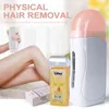 NXY Epilator in depilerende rol op Wax Warmer Kit voor gezichtsbenen Body Hair Removal Machine ing papieren cartridge 0621