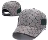 Tasarımcı Kadın Erkek Top Kapaklar 4 Mevsim Unisex Snapbacks Çift Harf Spor Şapka