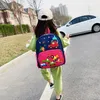 子供軽量印刷バックパック男の子車の世界漫画スクールバッグ子供のための防水 Bagpack 女の子ランドセル Mochila 220707