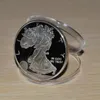 1 унция 999 Серебряные серебряные монеты Орел Американское серебро 2000 лет