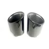 Car Accessories 1 Pair 304 Stailess Steel Exhaust Muffler Tip For Audi RS3 RS4 RS4 RS5 RS6 Double inner Exhaust Pipe