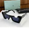 Men Women Sunglasses Oeri021 Classic Black Cutout Frame Off 021 نظارات UV400 عدسة واقية من Sunglassess Origina9150883