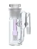 Vintage Puslar Hookah Ash Catcher verwijderbare 6arm percolator voor glazen bong 45 90 graden 14 mm 18 mm gewricht Clear Black Blue Green Pink kan klantlogo door DHL UPS CNE plaatsen