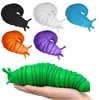 Festa favorece nova !!!Toys Slug Articulado Flexível 3D SLUGS TROOK TODAS AS IDAS ALIMENTARES ALIME