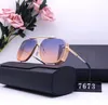 Fashion Designer D Sunglasses Classic Eyeglasses Goggle Outdoor Beach Sun Glasses For Man Woman 7 Color