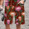 Mäns casual shorts snöflinga mönster coola snabba torra män/kvinnor herrar kläder streetwear roliga baddräkt elastisk midja bekväm 220624