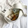 Evening Bags Luxury Crossbody Leather Lemon Color Shoulder Bag Women Casual Satchels Wide Straps Handbag For WomanEvening